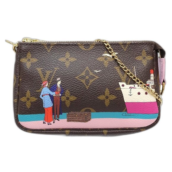 LOUIS VUITTON Brown Monogram Mini Bag - Picture 1 of 10